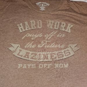 Hard Work funny Tshirt 2XL